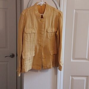 Eileen Fisher jacket linen